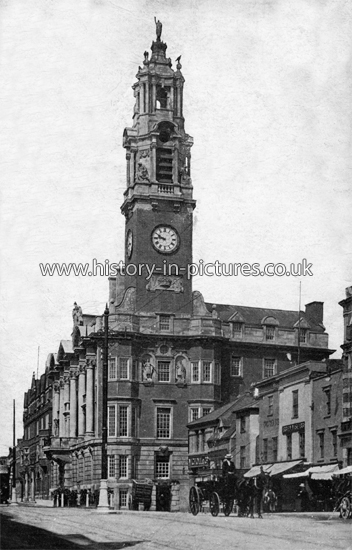 The Town Hall, Colchester, Essex. c.1912